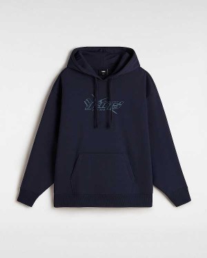 Blue Women Vans Y2V Hoodie NZ | VN9187306