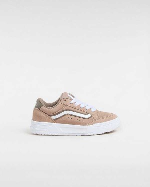 Brown Kids' Vans Hylane SUEDE Warm Taupe (4-8 years) Sneakers NZ | VN5479201