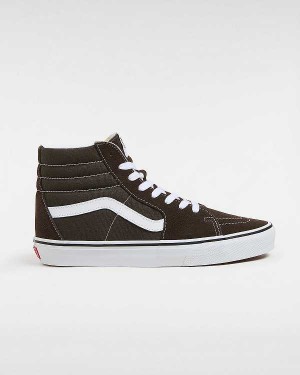 Brown Men Vans Colour Theory Sk8-Hi Sneakers NZ | VN1827359