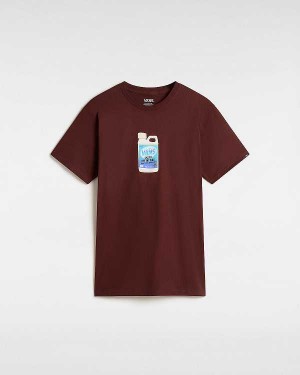 Brown Men Vans Extra Strength T Shirts NZ | VN5480132