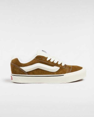 Brown Men Vans Knu Skool Sneakers NZ | VN9502816