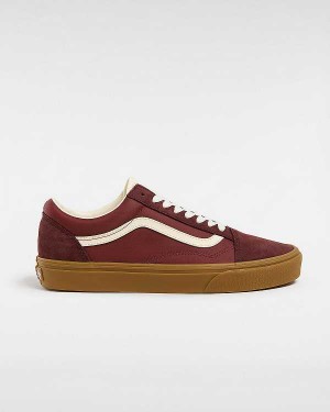 Brown Men Vans Old Skool Sneakers NZ | VN0312475