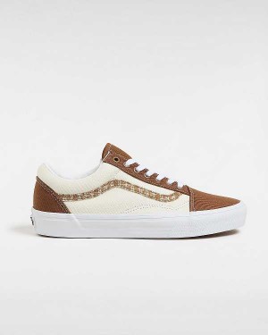 Brown Men Vans Old Skool Sneakers NZ | VN0841695