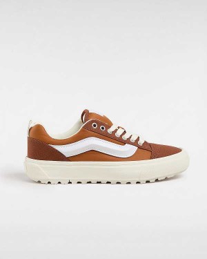 Brown Men Vans Premium Knu Skool MTE-1 Sneakers NZ | VN8649321