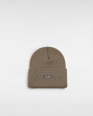 Brown Unisex Vans Bagley Tall Cuff Beanie NZ | VN0194237