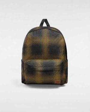 Brown Unisex Vans Old Skool Backpacks NZ | VN2537604