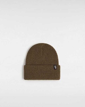 Brown Unisex Vans Original Shallow Cuff Beanie NZ | VN1952368