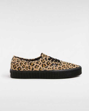 Brown Women Vans Authentic Creeper Sneakers NZ | VN9468357