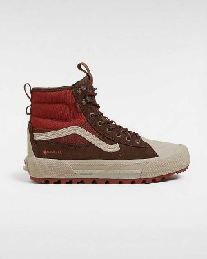 Brown Women Vans MTE Sk8-Hi Gore-tex Shoes NZ | VN3704269