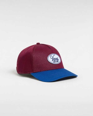 Burgundy Unisex Vans Y2V Hats NZ | VN2703954