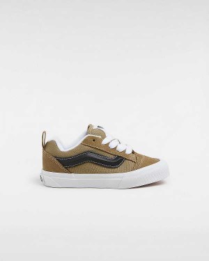 Green Kids' Vans Knu Skool (4-8 Years) Sneakers NZ | VN1294675