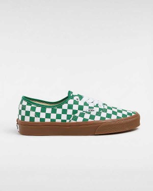 Green Men Vans Authentic Sneakers NZ | VN4617395