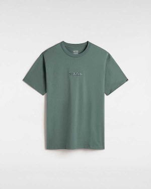 Green Men Vans Essential Loose T Shirts NZ | VN6792184