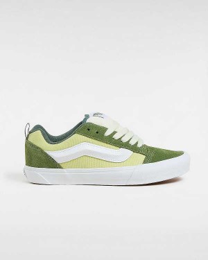 Green Men Vans Knu Skool Sneakers NZ | VN7012954