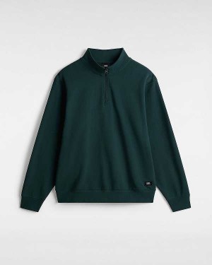 Green Men Vans Original Standards Loose Quarter Sweatshirt NZ | VN7320498