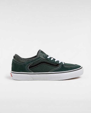 Green Men Vans Rowley Skate Shoes NZ | VN7023946