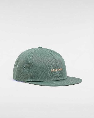 Green Unisex Vans Cushman Jockey Hats NZ | VN5618432