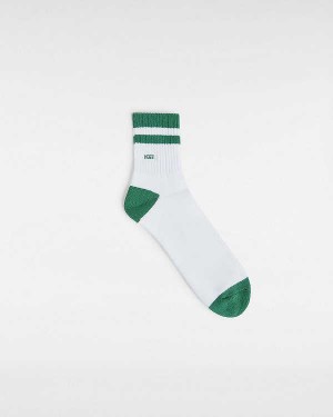 Green Unisex Vans Half Crew (1 Pair) Socks NZ | VN6148570