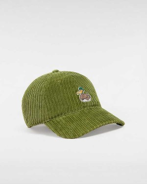 Green Unisex Vans Hosmer Curved Bill Hats NZ | VN2630791