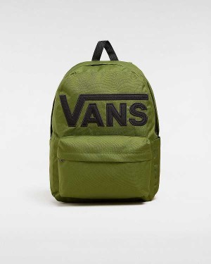 Green Unisex Vans Old Skool Drop V Backpacks NZ | VN5476201