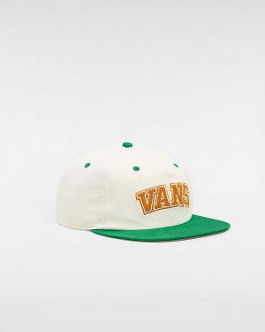 Green Unisex Vans Property Of Low Unstructured Hats NZ | VN4781052