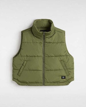 Green Women Vans MTE Foundry Vest NZ | VN1029457