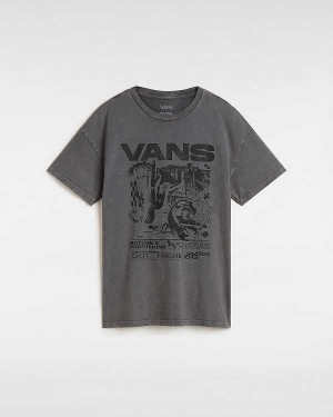 Green Women Vans Out There Oversized T Shirts NZ | VN4789561