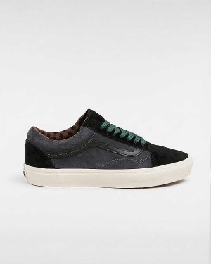 Grey Women Vans Old Skool Pig Suede Sneakers NZ | VN1578249