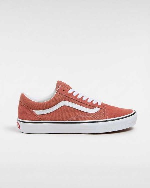 Orange Men Vans Old Skool Sneakers NZ | VN7069421