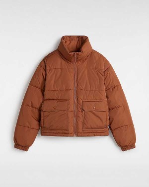 Orange Women Vans MTE Aubrey Primaloft Jacket NZ | VN0439125