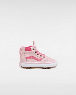 Pink Kids' Vans MTE Sk8-Hi Zip (1-4 Years) Sneakers NZ | VN3764521