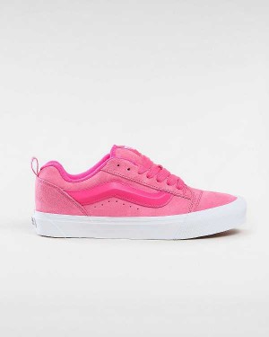 Pink Men Vans Knu Skool Skate Shoes NZ | VN5263094