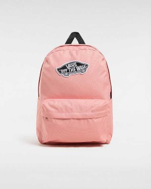 Pink Unisex Vans Old Skool Classic Backpacks NZ | VN4392715