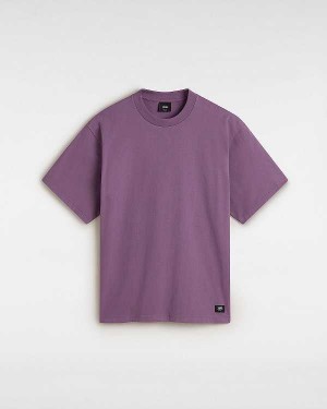 Purple Men Vans Original Standards T Shirts NZ | VN9234815