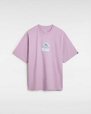 Purple Men Vans Rattler T Shirts NZ | VN0427695