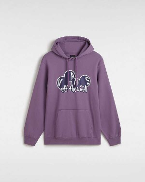 Purple Men Vans Scuttle Hoodie NZ | VN6387524