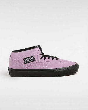 Purple Women Vans Half Cab Skate Shoes NZ | VN5162479