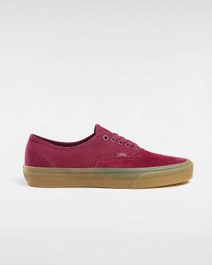 Red Men Vans Authentic Sneakers NZ | VN0419658