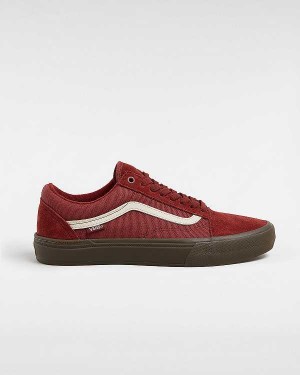 Red Men Vans BMX Style 114 Sneakers NZ | VN6495873