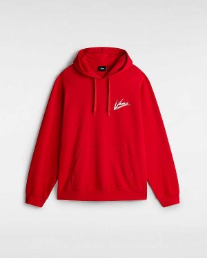 Red Men Vans Dettori Loose Hoodie NZ | VN7125903