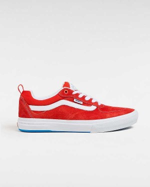 Red Men Vans Kyle Walker Skate Shoes NZ | VN8795012