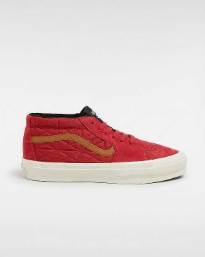 Red Men Vans Premium Sk8-Mid 83 Sneakers NZ | VN2679351