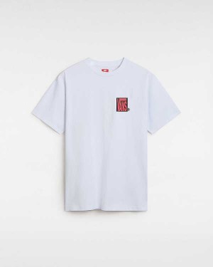 White Men Vans Ave T Shirts NZ | VN9780426