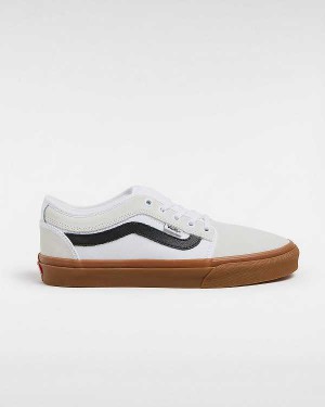 White Men Vans Chukka Low Sidestripe Skate Shoes NZ | VN4190725