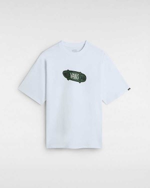 White Men Vans Flipside Loose T Shirts NZ | VN8762941