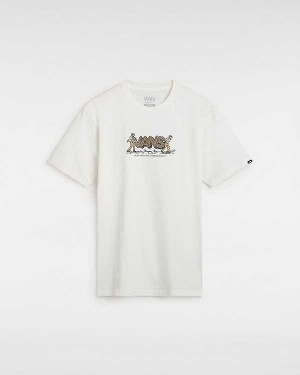 White Men Vans Last Remains T Shirts NZ | VN7902164