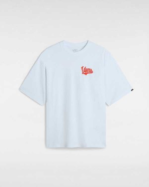 White Men Vans Linea Loose T Shirts NZ | VN0569471