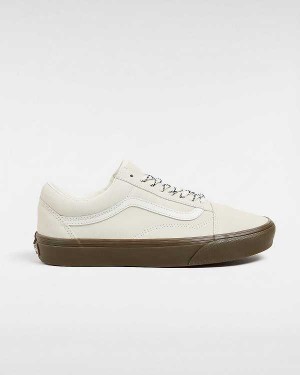 White Men Vans Old Skool Hairy Suede Sneakers NZ | VN6279580