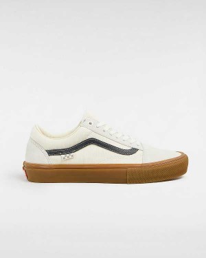 White Men Vans Old Skool Skate Shoes NZ | VN9126074