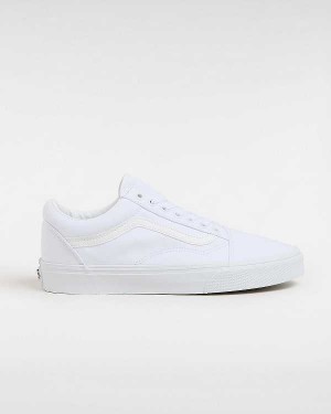 White Men Vans Old Skool Sneakers NZ | VN6053418